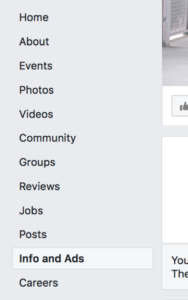 Facebook Page