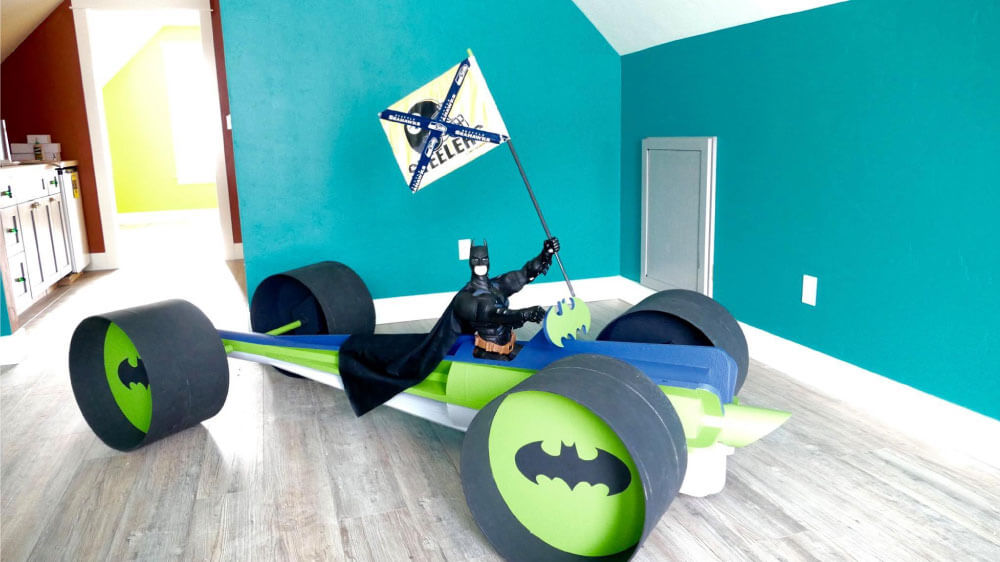 Batman in Taylor's Living Room