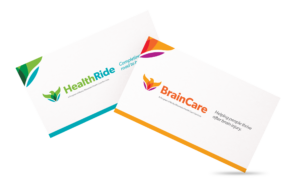 BrainCare and HealthRide Business Card