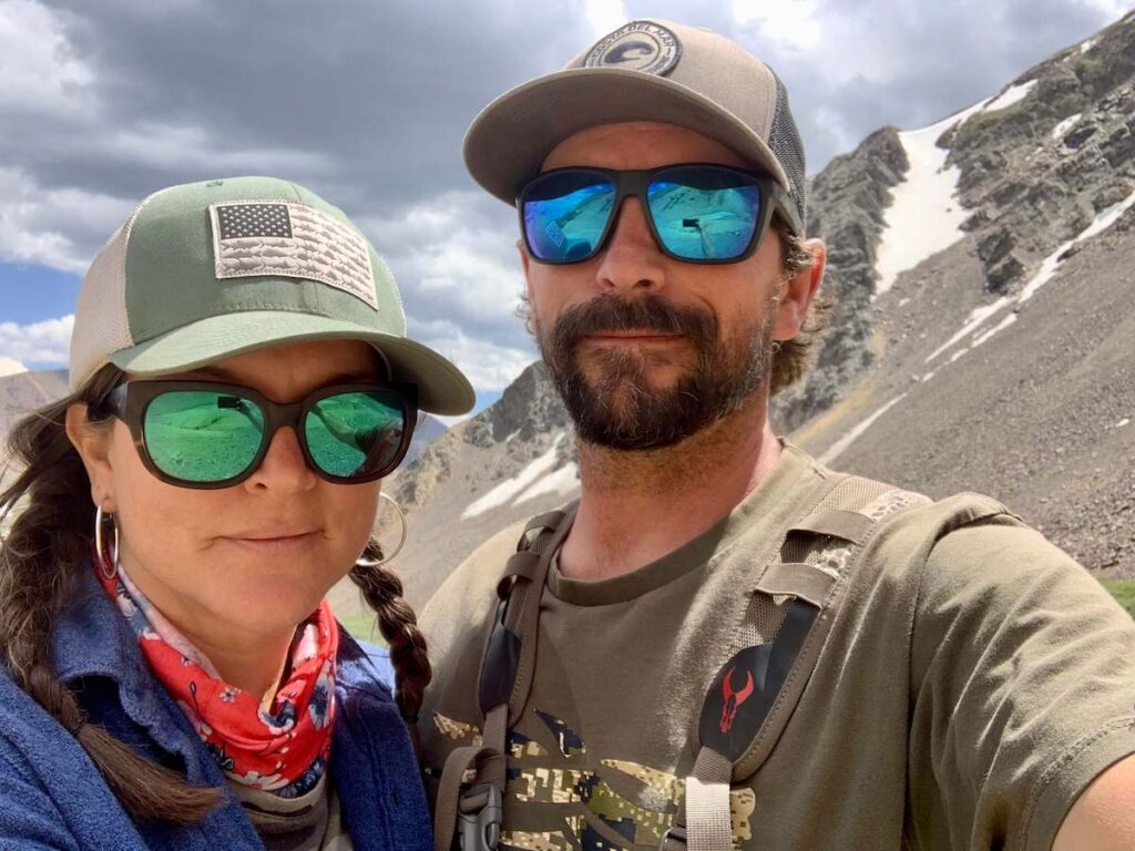 couple on mountain